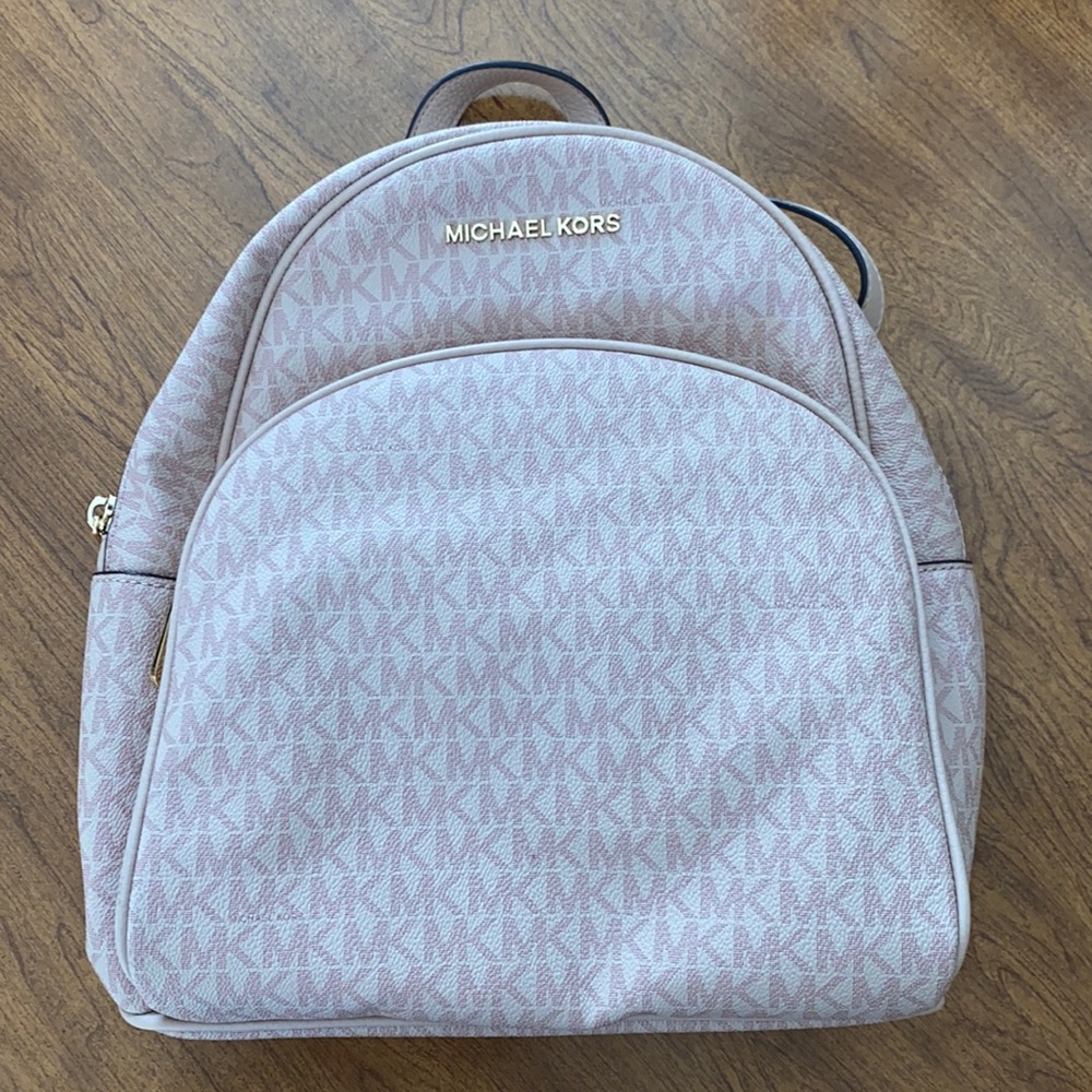 Michael Kors small blush backpack